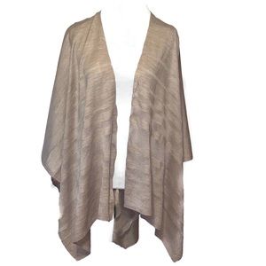 Calvin Klein Cape Semi-Sheer Tan OS NWT